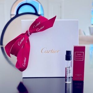 Cartier Declaration Sample with Pouch & Ribbon